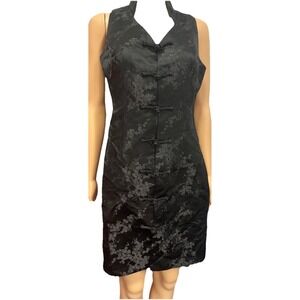 Canton Bazaar Asian Character Dress-up Party Festival Cultural Dress Black Sz S